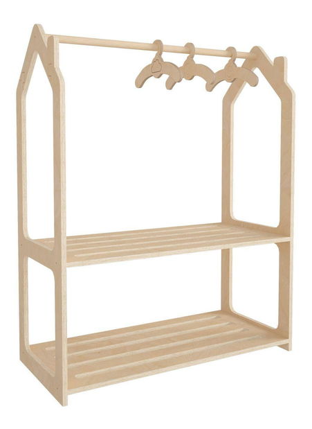 Dětský věšák Smalinka 1 (bříza)