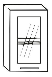Horní kuchyňská skříňka Irys GW-40