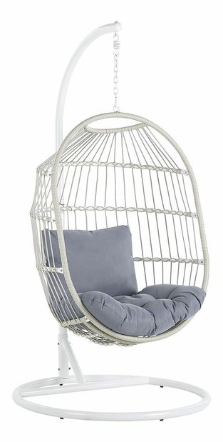 Závěsné křeslo Aslaug (bílá)