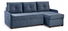 Rohová sedačka Manimi 02 (modrá) (P)