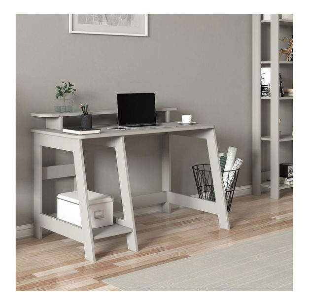 PC stolek Cantry (šedá)