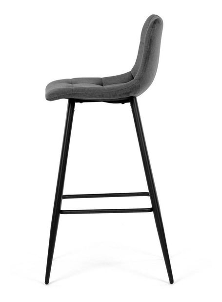 Barová židle Asegurando (tmavě šedá)
