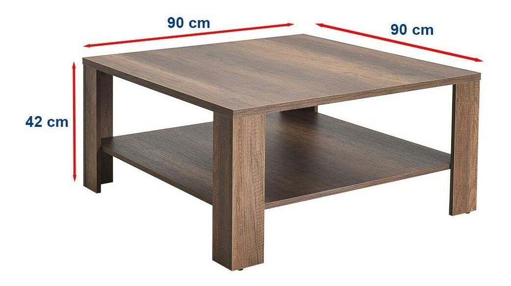Konferenční stolek Salome 3 (ořech) *bazar