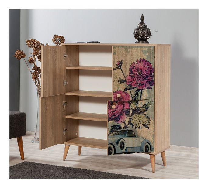 Skříňka Maluxe 733 (dub sonoma)