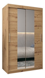 Šatní skříň 120 cm Toki 1 (Dub artisan + Dub artisan)