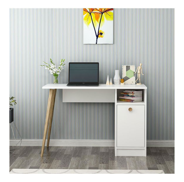 PC stolek Muduti (bílá)