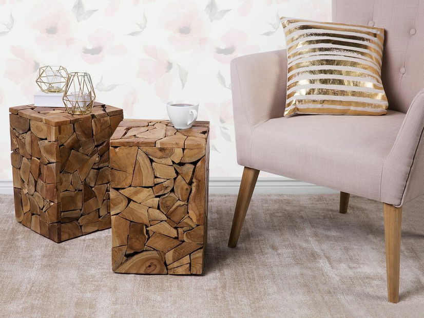 Stolek Nutson (světlé dřevo)