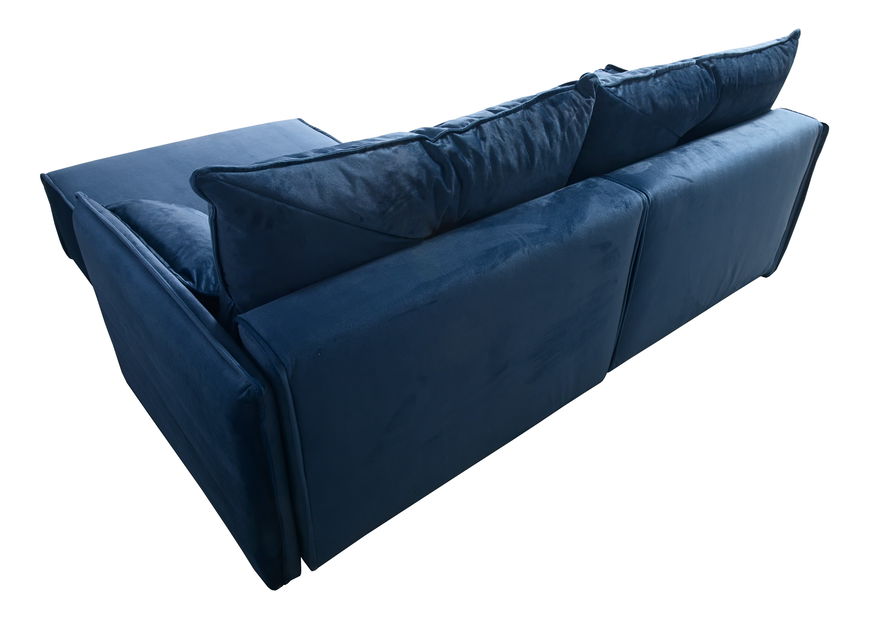 Rohová sedačka Leonaro (modrá) (L)