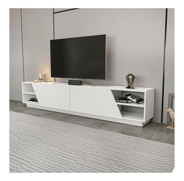 TV stolek/skříňka Rhodos (bílá)