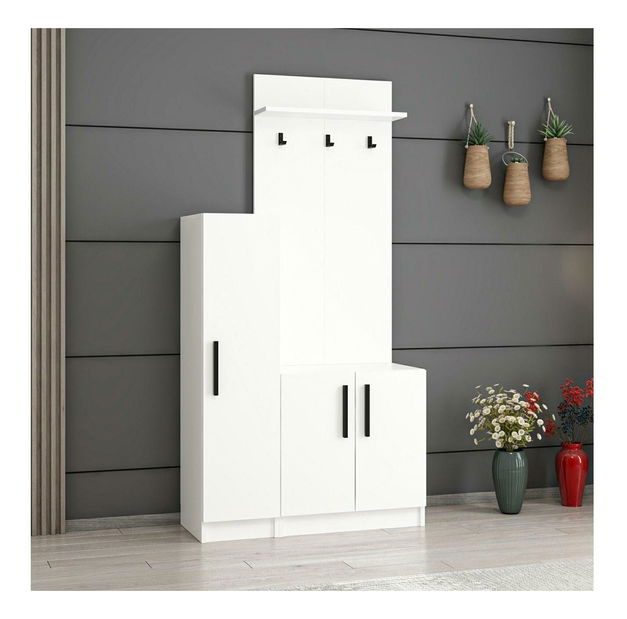  Předsíňová sestava Nemake 22 (bílá)