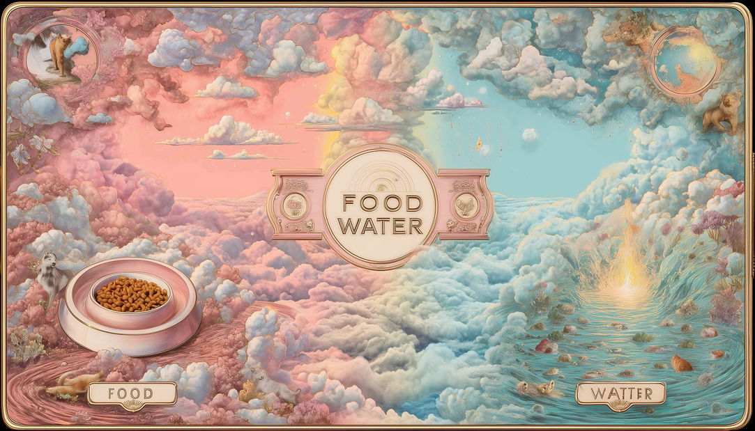 Podložka pod misky Passpa 8 (vícebarevné)