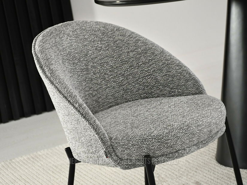 Židle Marine (šedá + černá)