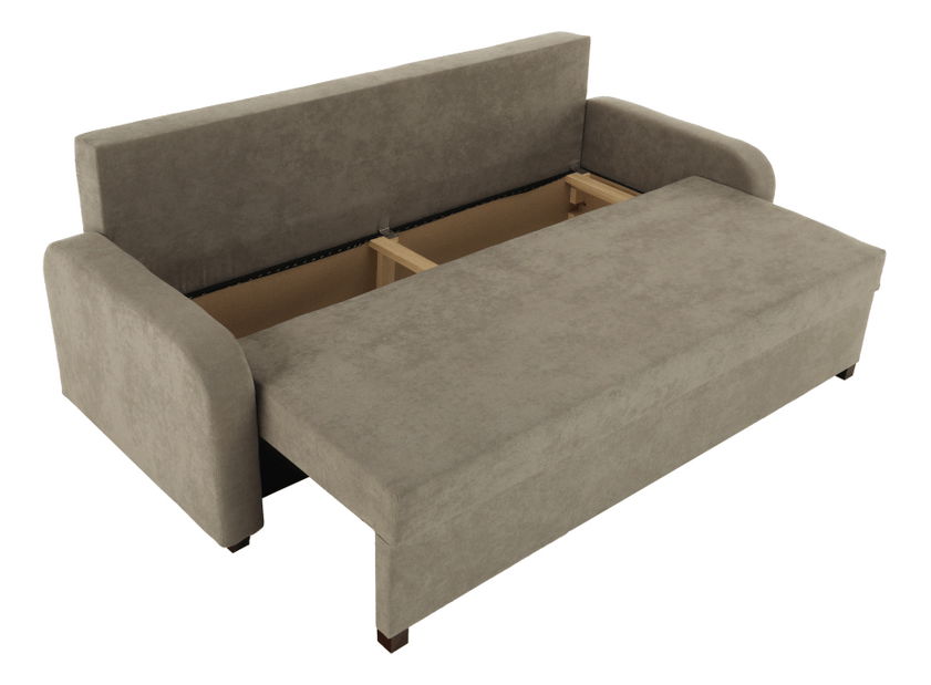 Rozkládací pohovka Porta (šedohnědá)