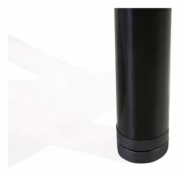 Lamelový rošt 200x90 cm Basel (černá) (volně stojící)