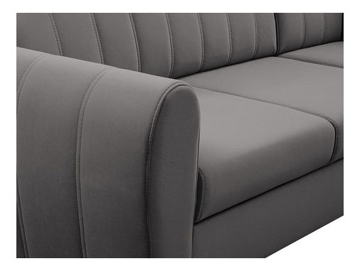 Rohová sedačka Potazuro L (modrá) (s úl. prostorem) (P)