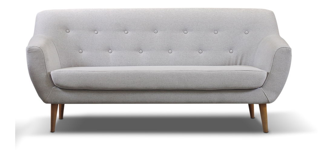 Pohovka třísedačka Lupe (světle šedá)