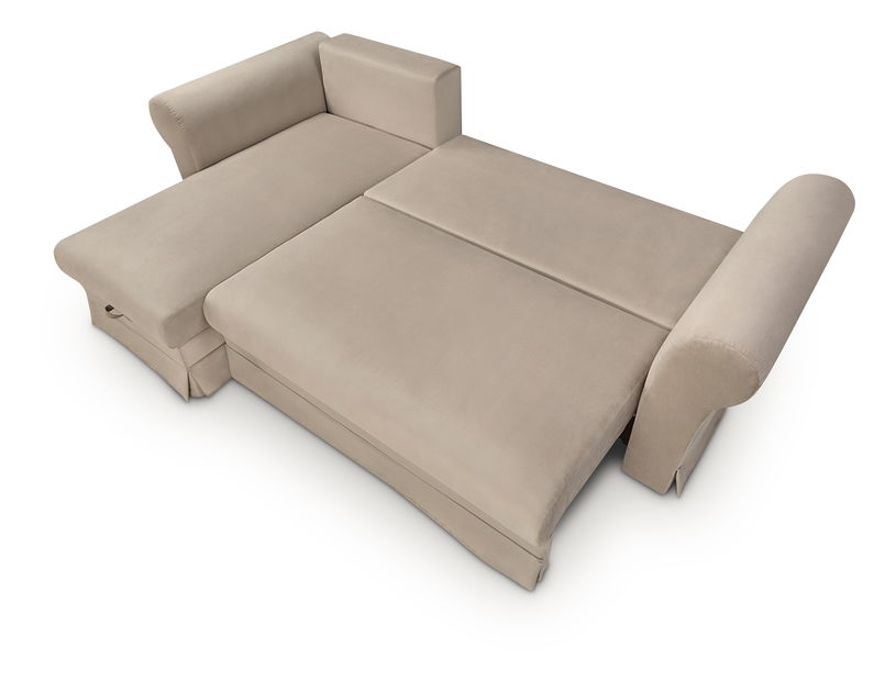 Rohová sedací souprava BRW Margaret III Lux 3DL URCBK (béžová) (L)