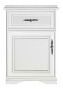 Komoda Kuito KOM1D1SL + P (alpská bílá)