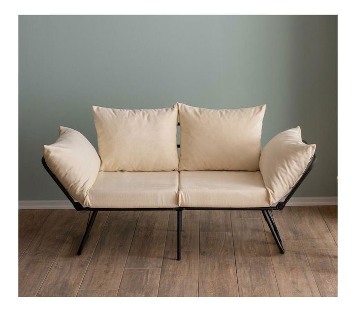 Pohovka dvousedačka Verve 2 (krémová)