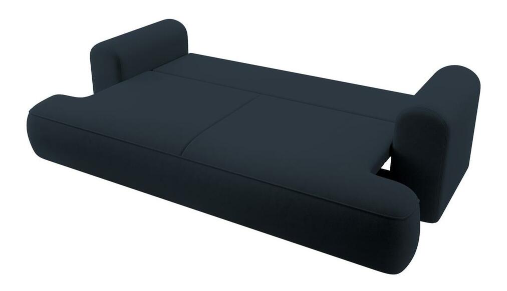 Pohovka trojsedačka Olivo S (modrá + černá)