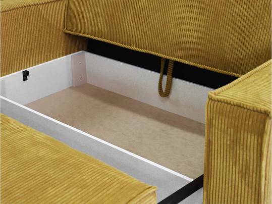 Rozkládací pohovka Carivia Star III (šedá) (s úl. prostorem)