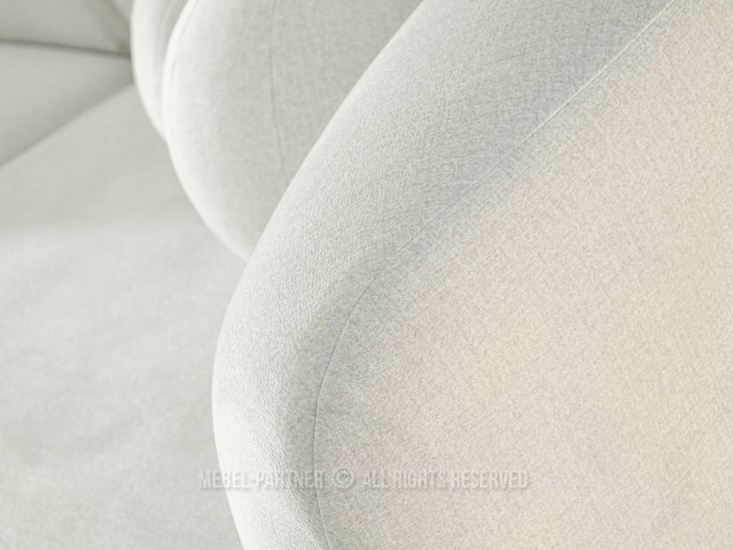 Pohovka dvousedačka Ocupar (béžová + černá)