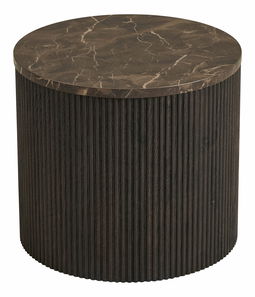 Příruční stolek Rvadoria 1 (tmavě hnědá)