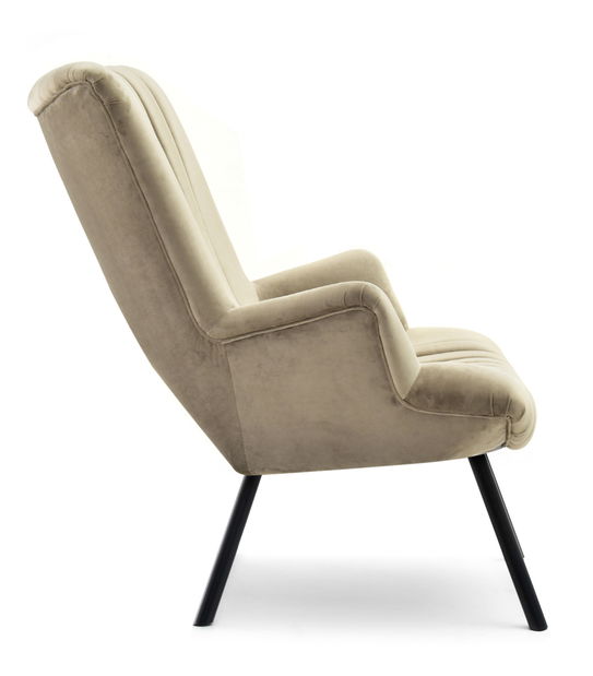 Relaxační křeslo Lanzaris (černá)