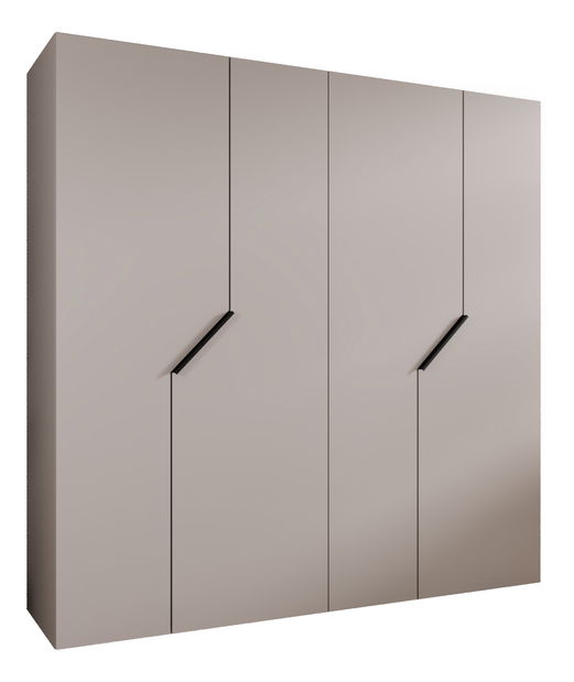 Šatní skříň Alaris 1 200 (kašmír + černá)