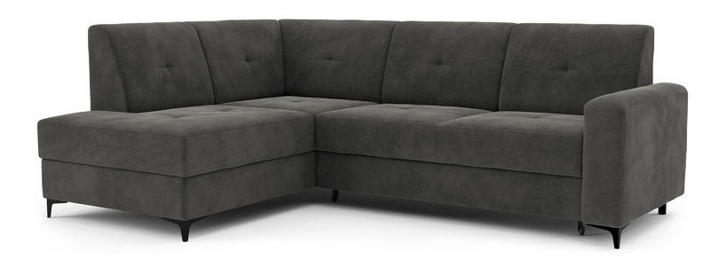 Rohová sedačka Scandal (tmavě šedá) (L)