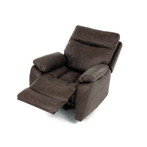 Relaxační křeslo Tělem (hnědá)
