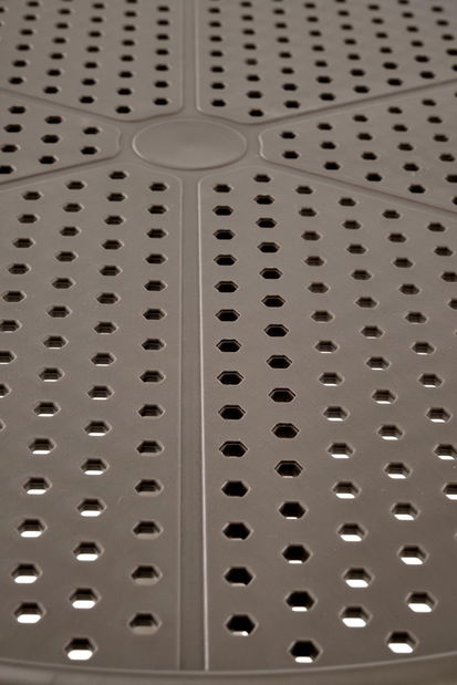 Zahradní stůl Caviar (khaki) (pro 2 osoby)