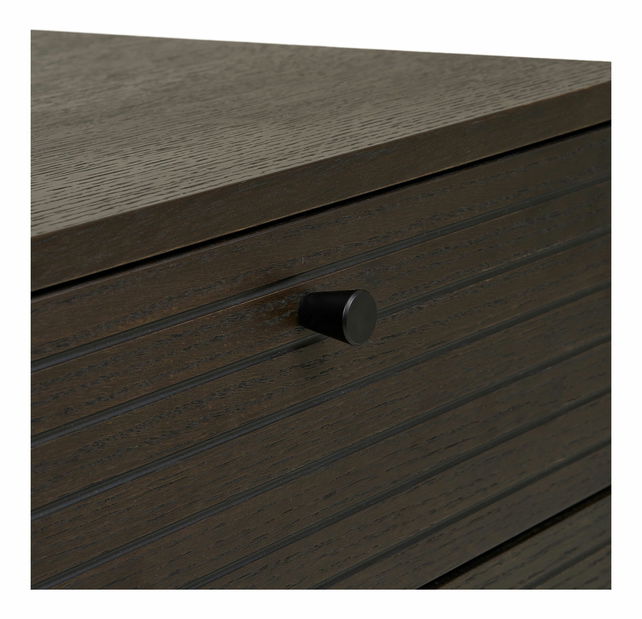 Komoda Ksitina 6 (tmavě hnědá)