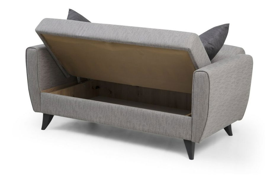 Pohovka dvousedačka Zendana (světle šedá)