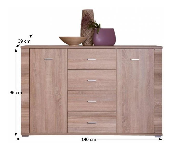 Komoda Gary Typ 09 2D4S