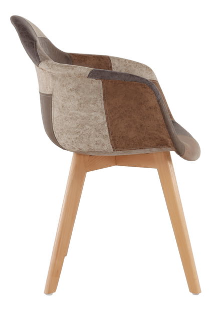 Křeslo Tesfaye (hnědá)