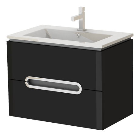 Koupelnová skříňka na stěnu s umyvadlem Juventa Costa Pr-75 B