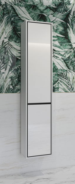 Závěsná skříňka Irvi 2D (bílá)