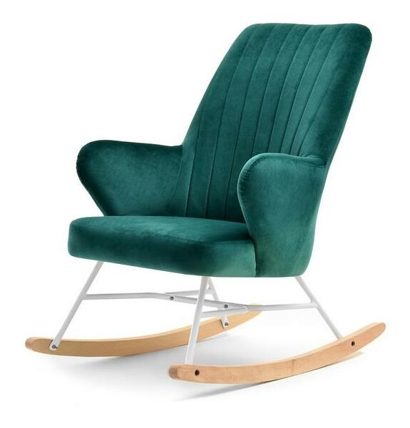 Křeslo Florida (zelená + černá)