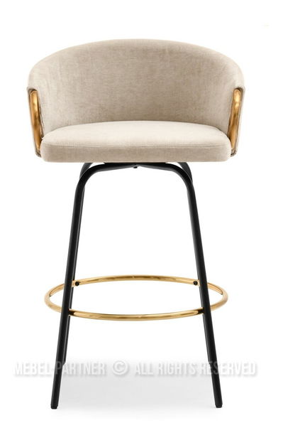 Židle Carma H (krémová + černá)