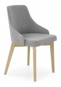 Jídelní židle Tamie (světle šedá + dub sonoma)