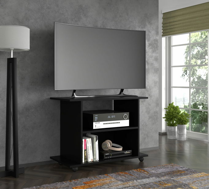 TV stolek/skříňka Yoga (černá)