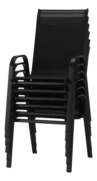 Zahradní židle Morel (černá)