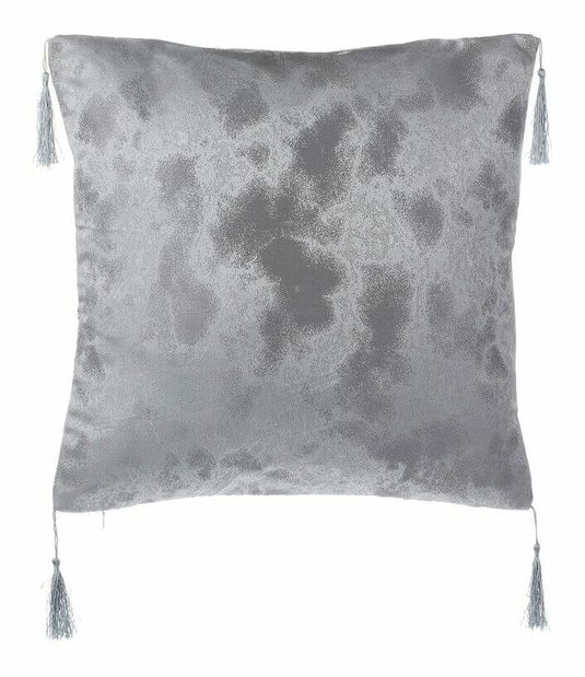Set 2 ks. polštářů 45 x 45 cm CADENSA (stříbrná)