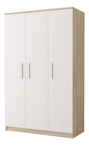 Šatní skříň Oleg III (bílá + dub sonoma)