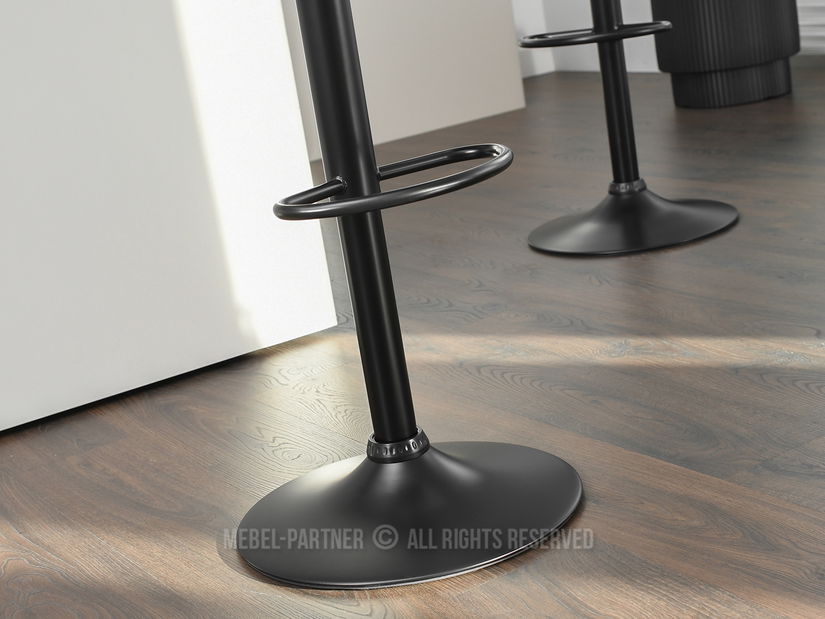 Židle Heroe (ořech tmavý + černá)