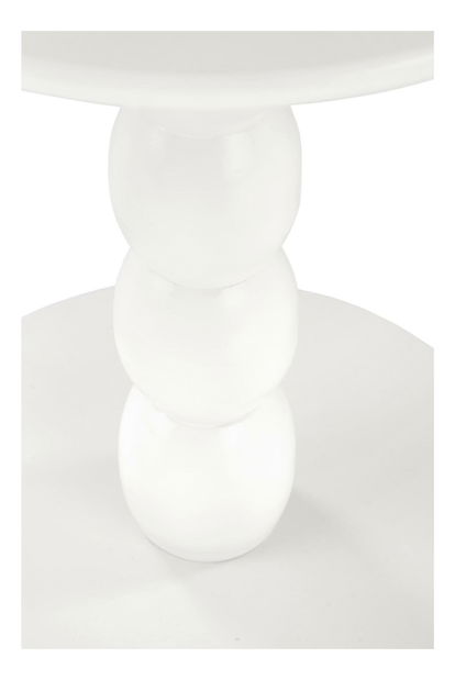 Příruční stolek Cyrillo (bílá)