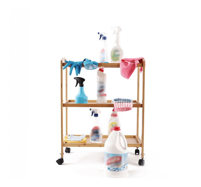 Servírovací vozík Marshal (přírodní)