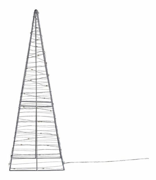 Vánoční stromek 60 cm Puky (stříbrná)