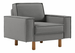 Křeslo Spary L (mořská + ořech)